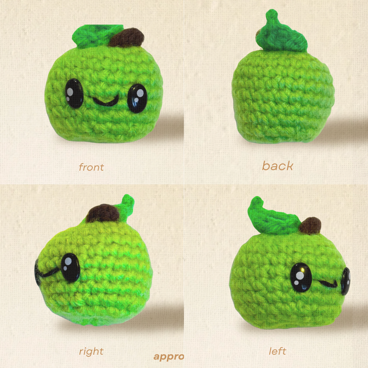 Handmade Cat Toy - 2 pack | Ruby & Olive – The Halloween Apples Chunkle Puffs Infused with Miracle Nip Botanicals