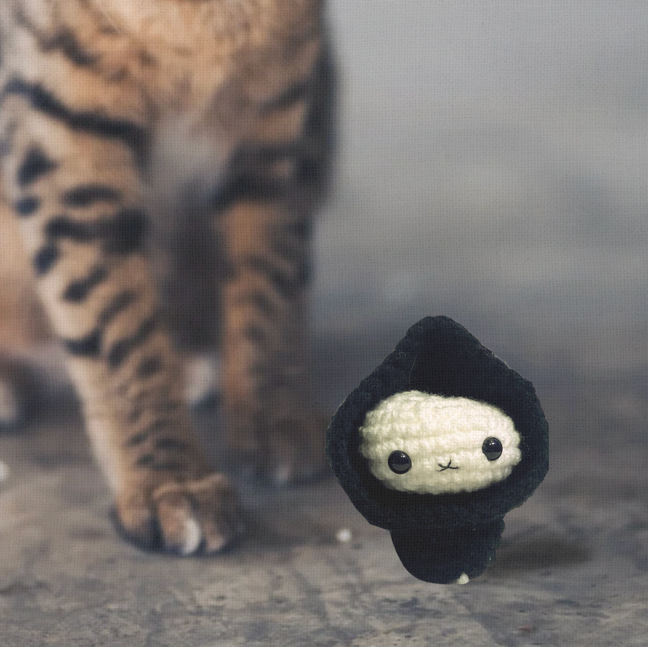 Handmade Catnip Toy | Monty the Grim Reaper – A Halloween Chunkle Puff Infused with Miracle Nip Botanicals