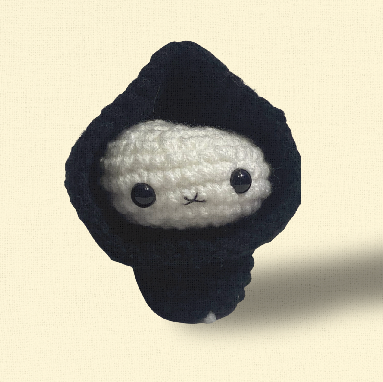 Handmade Catnip Toy | Monty the Grim Reaper – A Halloween Chunkle Puff Infused with Miracle Nip Botanicals