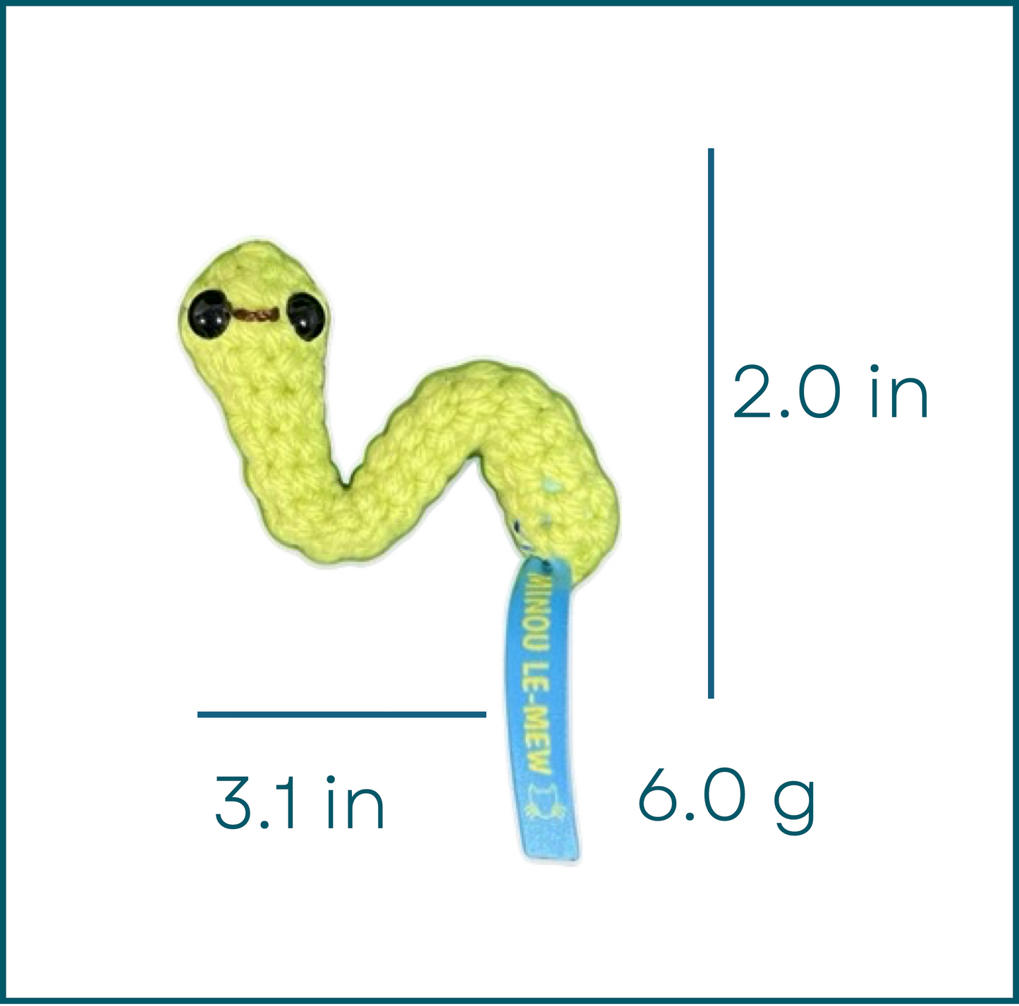 Noodle the Inchworm - Chunkle Puff