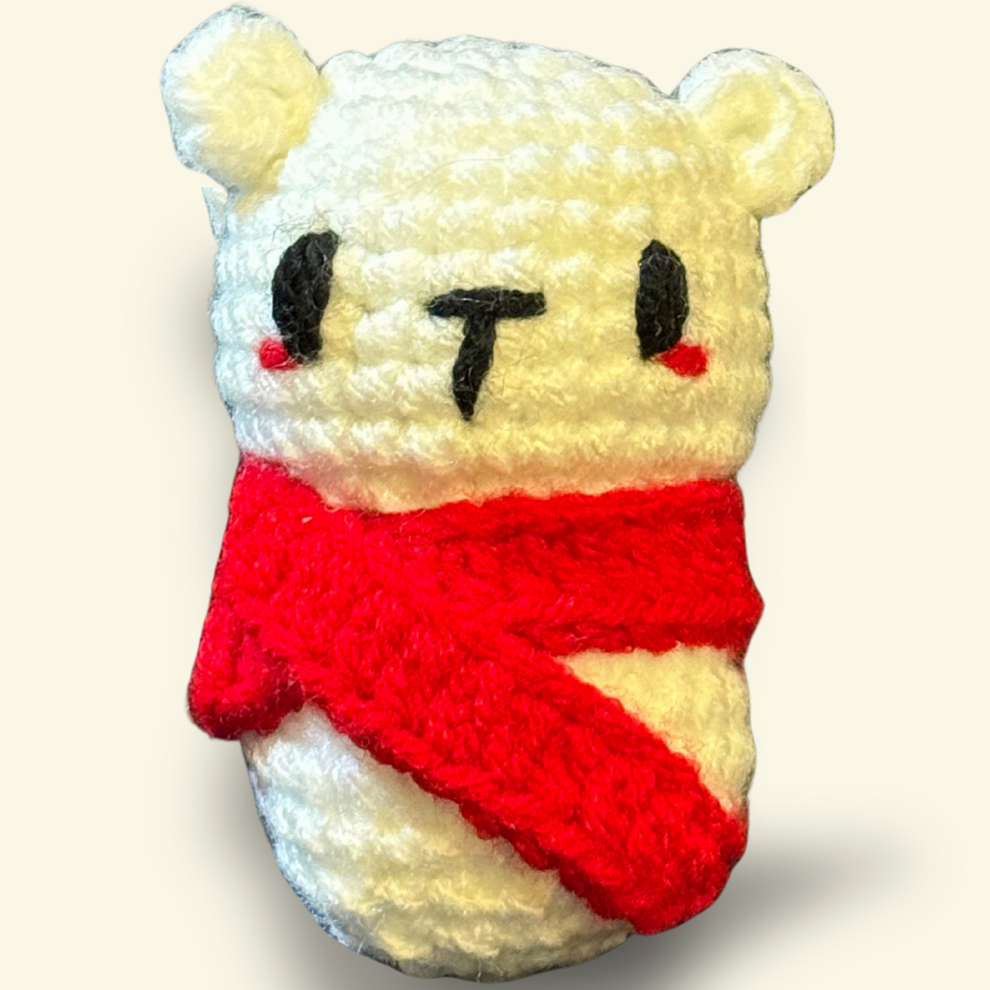 Wallace the polar bear | lightweight cat toy