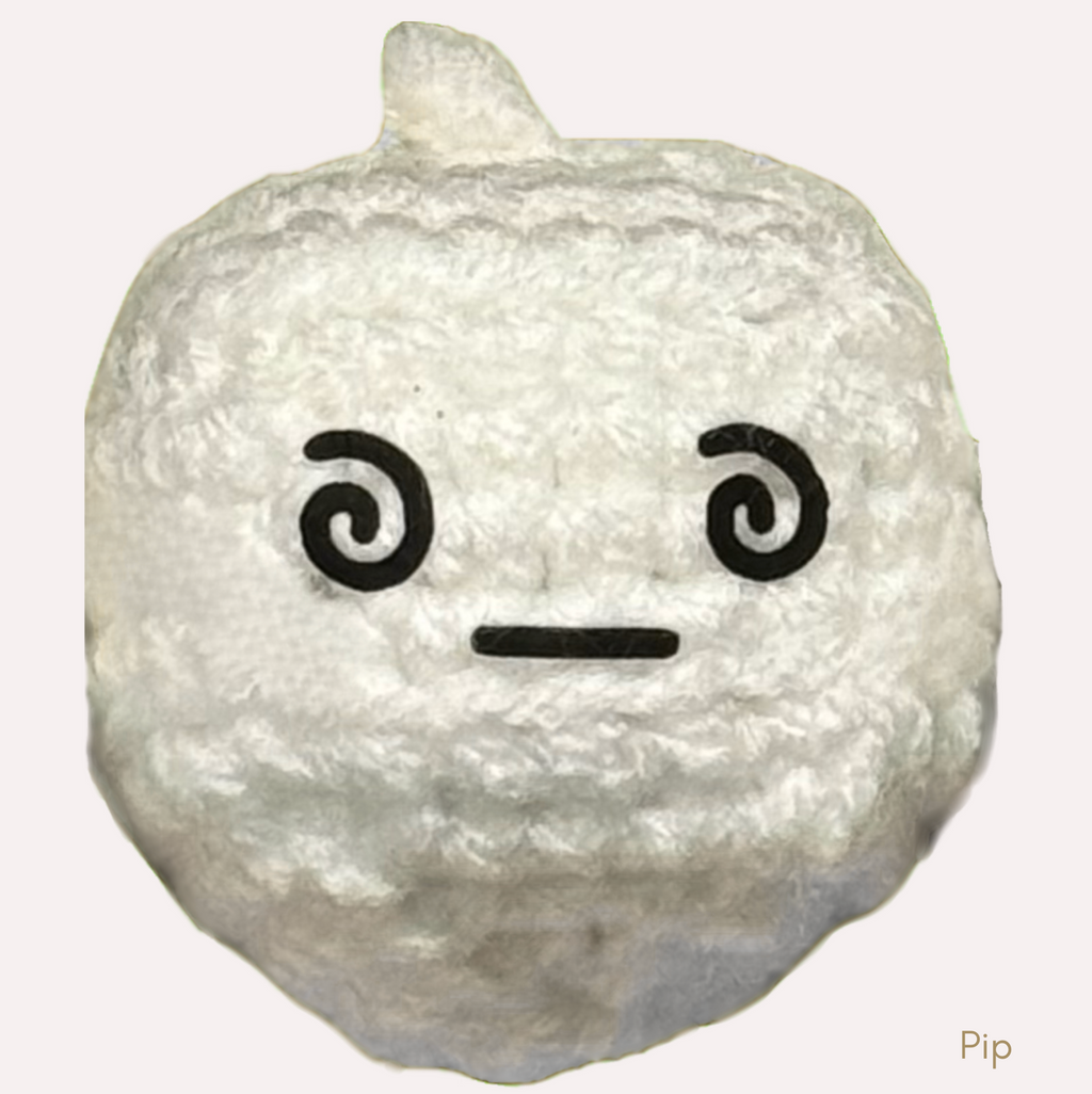 Lula, Pip, and Romy the dreidels | lightweight cat toys