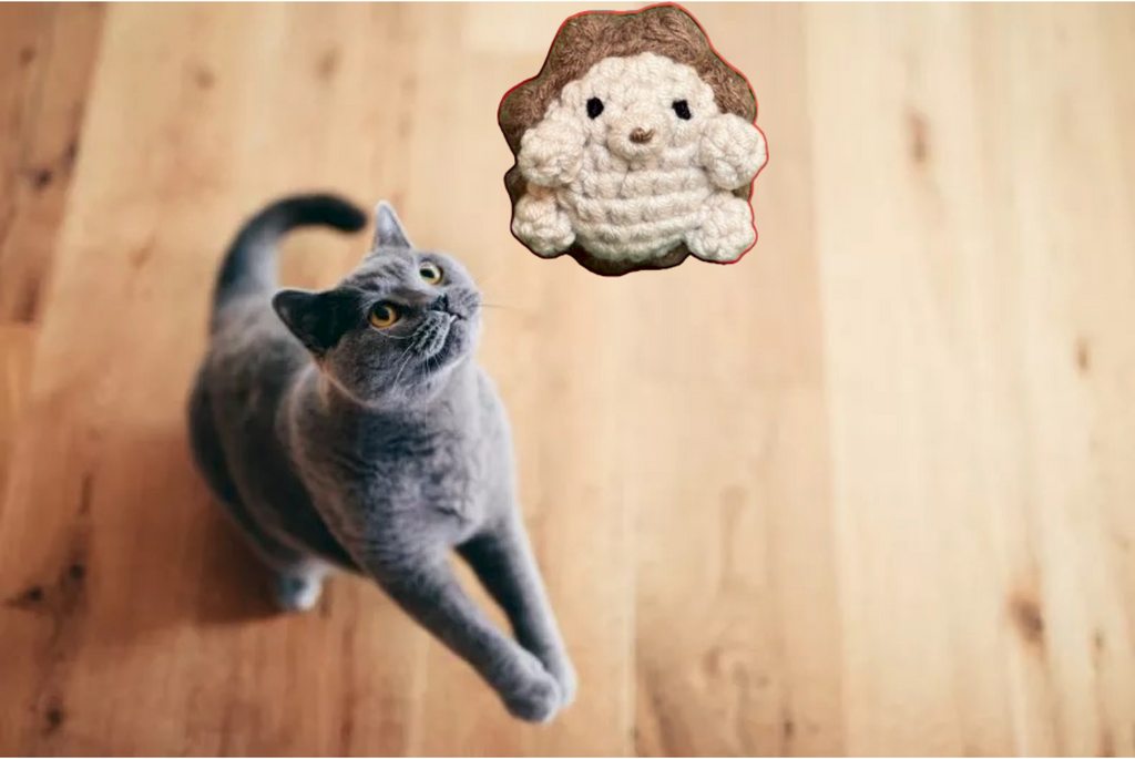 Harold the hedgehog | lightweight cat toy